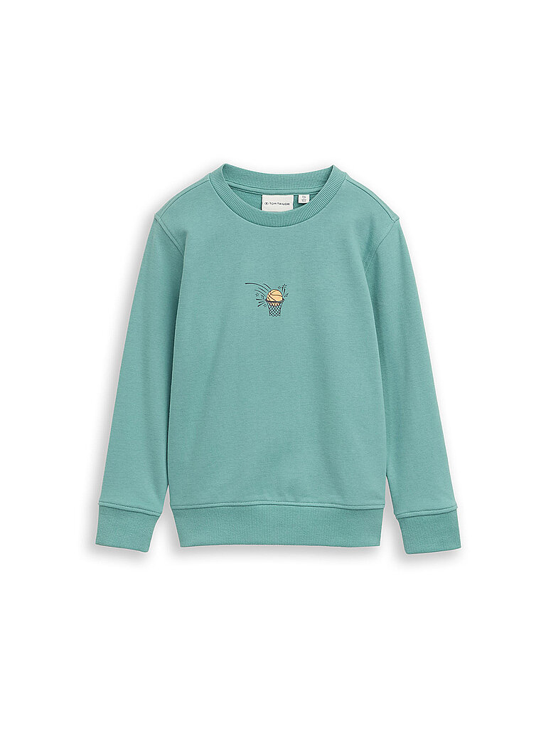 TOM TAILOR Jungen Sweater  grün   116-122 baby